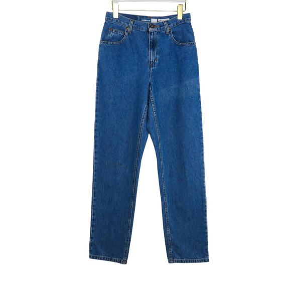 1990s Vintage Liz Claiborne Straight Leg Mom Jeans 28" - Picture 2 of 6